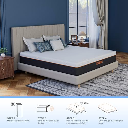 King Mattress for Back Pain Relief, 12 Inch Cooling Gel Memory Foam, view 8