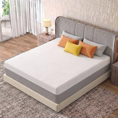 10 Inch Queen Size Mattress, Japanese-made Memory Foam Mattress in a Box, view 2