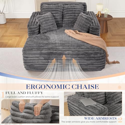Oversized Chaise Lounge Indoor, view 7