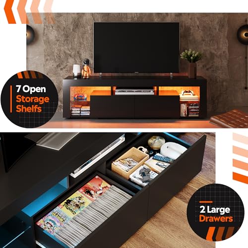 63 Inch TV Stand for 55/65/70 Inch TVs, view 6