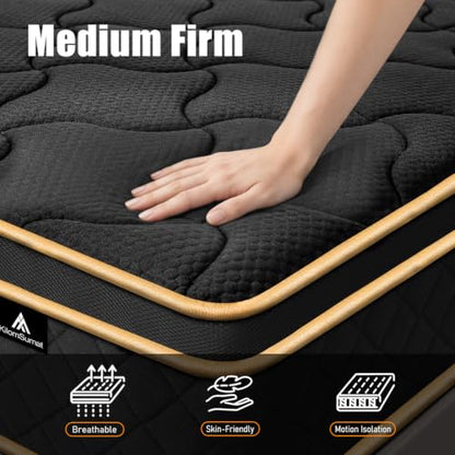 Twin Mattress 10 Inch Twin Size Mattresses in a Box Memory Foam Hybrid Twin, view 5