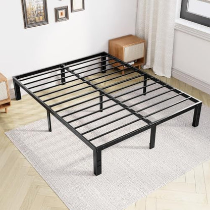 Queen Bed Frames, 12 Inch Height Metal Platform Bed Frame, view 2