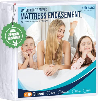 Waterproof Mattress Protector Queen Size, view 2