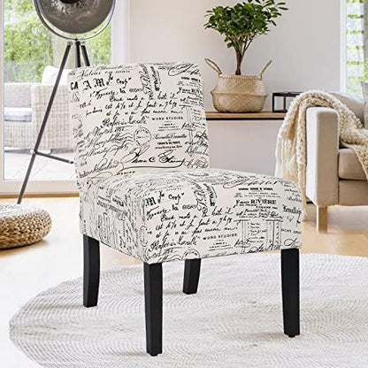 Armless Accent Chair Set of 2, view 4