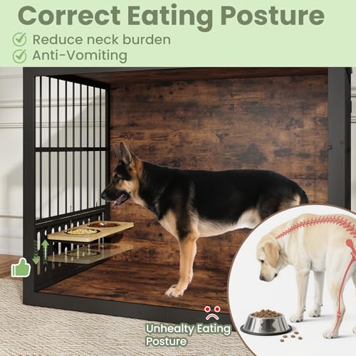 48 Inch XXL Dog Crate Furniture, view 7