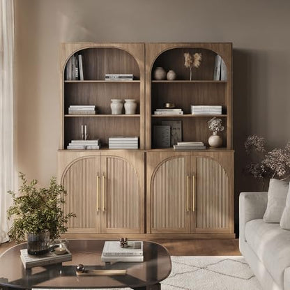 Storage Cabinet with Hutch Set of 2, view 2