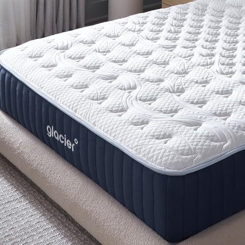 12" Hybrid Mattress, Full, Medium Firm, Cooling Gel Memory Foam, view 7