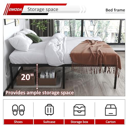 King Bed Frame without Box Spring, view 6