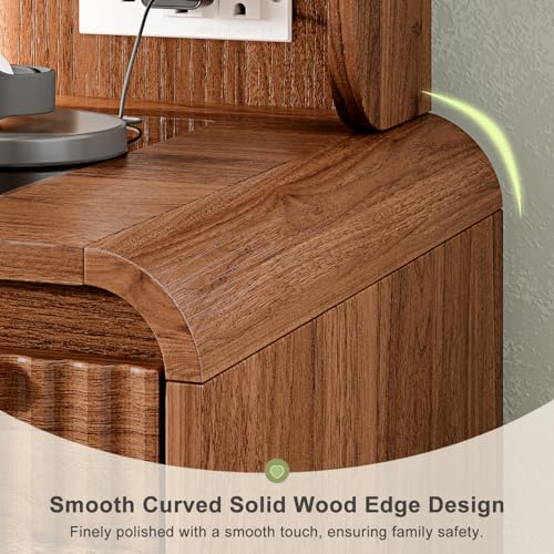 43" Makeup Vanity Desk with Mirror and Lights&Power Outl, view 8