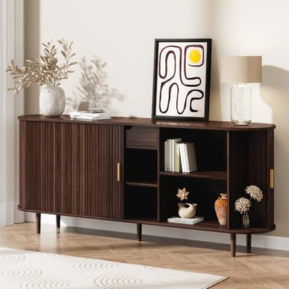71" Sideboard Buffet Cabinet with Storage, view 2