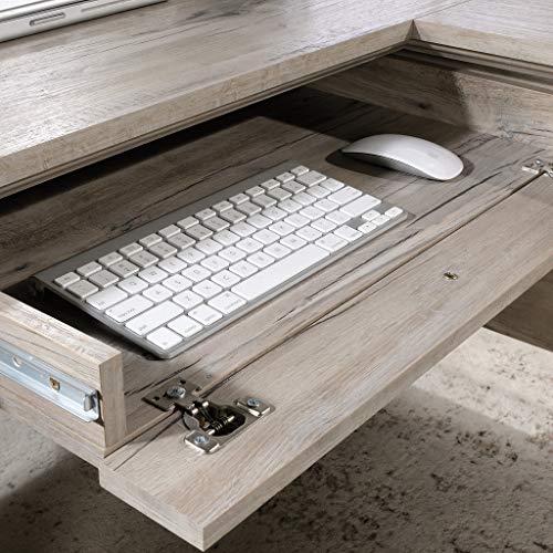 Palladia L Shaped Desk with Drawers, Office Desk with File Cabinet Storage, view 7