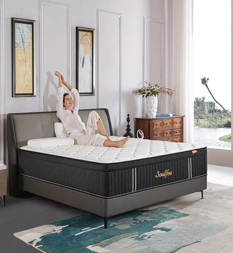 Queen Mattresses, 10 Inch Queen Size Mattresses in a Box, view 3
