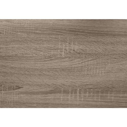 Monarch Specialties, Accent Side Table, Dark Taupe Reclaimed-Look, 24H"