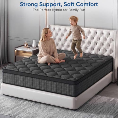 King Size Hybrid Mattress 12 Inch, view 4