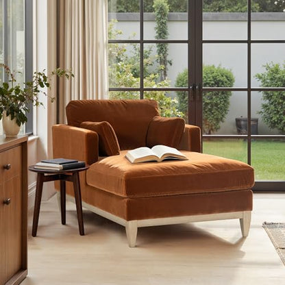 Jennifer Taylor Home Knox 65" Modern Farmhouse Chaise Lounge Chair, view 3