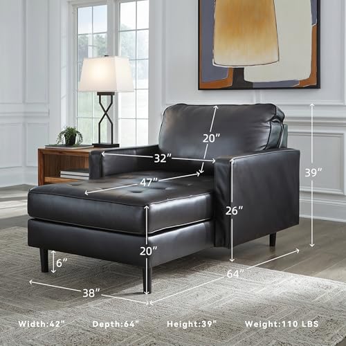 Signature Design by Ashley Bryceview Modern Tufted Chaise Lounge, view 4