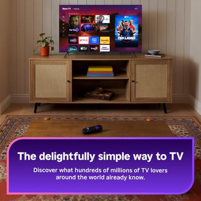 65-Inch Plus Series Smart TV - 4K QLED Mini-LED TV - RokuTV, view 3