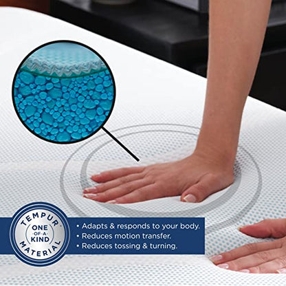 Tempur-Pedic TEMPUR-Adapt + Cooling 3-Inch Queen Mattress Topper Medium Luxury, view 5
