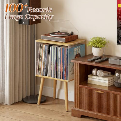 Vinyl Record Storage with Acrylic Side Panels, view 7