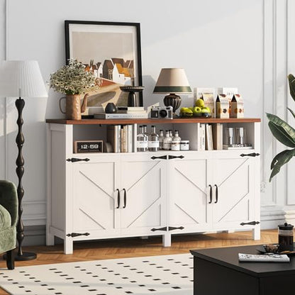 Buffet Sideboard with Storage Farmhouse, view 5