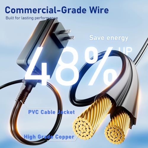 100FT LED Outdoor String Lights with Remote, view 7