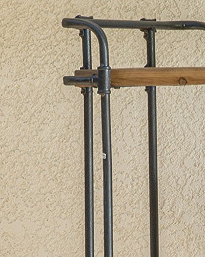 SOHO Indoor-Outdoor Antique Finish -Outdoor Iron 5-Shelf Bookcase