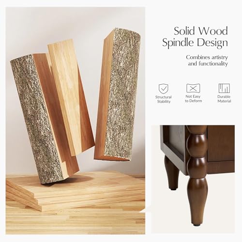 60" Sideboard Cabinet with Spindle Design, view 6