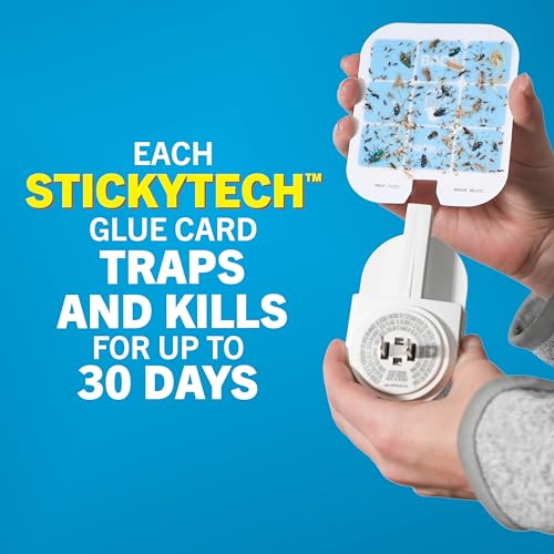 Safer Home Flying Insect Trap, Plug-in Fruit Fly Trap for Indoors, 2-Pack, view 7