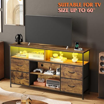 TV Stand Dresser for 50, 55, 60 inch TV, view 5