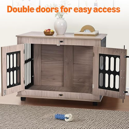 Heavy Duty Dog Crate Furniture for Small to Medium Dogs, view 6