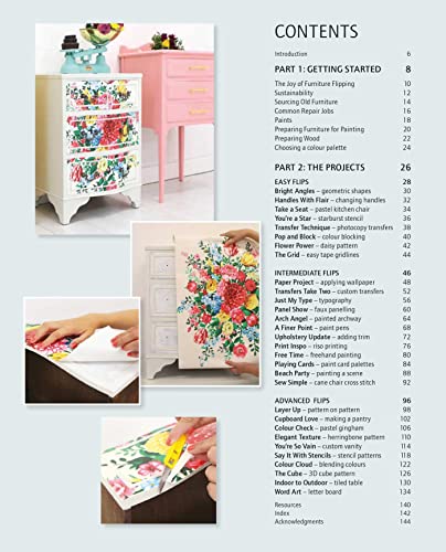 Furniture Flips painted furniture projects book, view 6