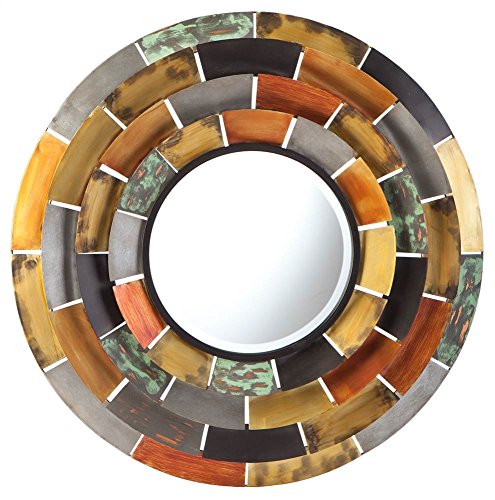 SEI Furniture Baroda Round Decorative Mirror