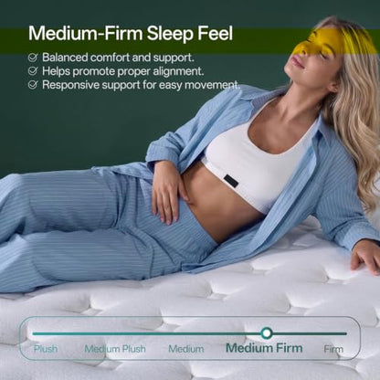 King Size Mattress, 12 Inch King Mattress in a Box, view 3