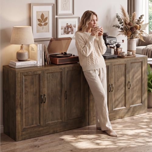 78" Modular Buffet Sideboard Cabinet Set of 2, view 5