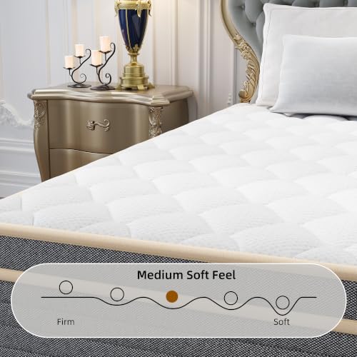 14 Inch Queen Size Mattress in a Box, Independent Pocket Spring, view 5