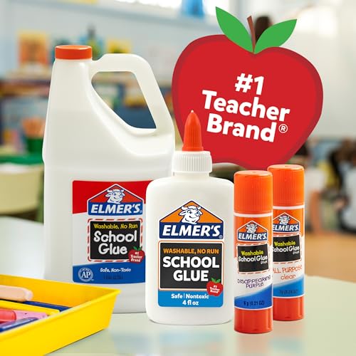 Disappearing Purple School Glue Sticks, Washable, 6 Grams, 12 Count, view 7