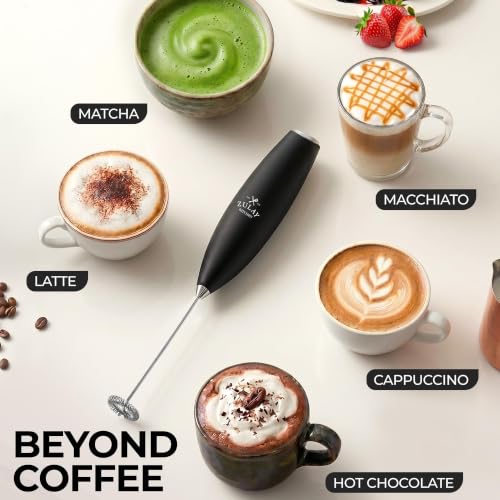 Milk Frother Handheld Electric Whisk – Frother Wand, Durable Drink Mixer, view 6