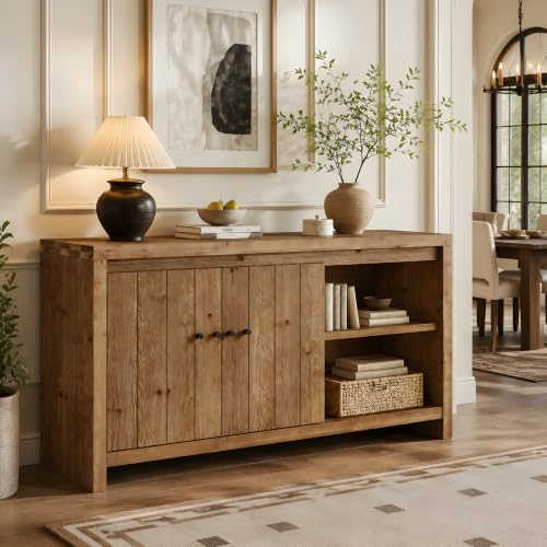 55.11-Inch Sideboard Buffet Cabinet, view 2