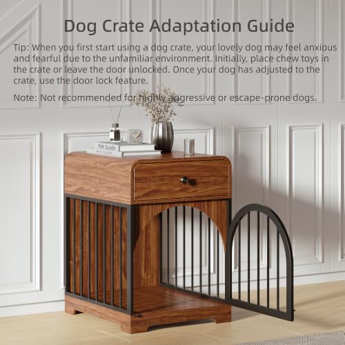 Dog Crate Furniture, Kennel Indoor for Small Breed, view 8