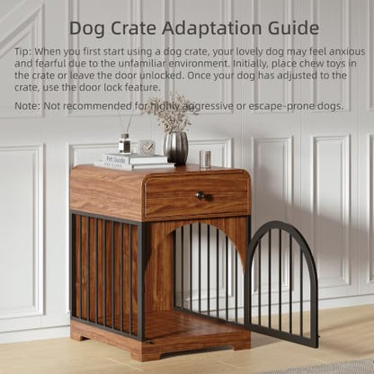 Dog Crate Furniture, Kennel Indoor for Small Breed, view 8