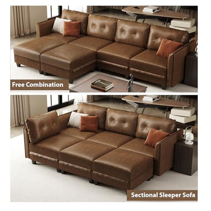 Modular Sectional Sofa Middle Module Storage Seat for Customizable Couch Accent Armless Chair