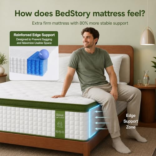 Medium Firm Full Mattress 13 Inch, view 6