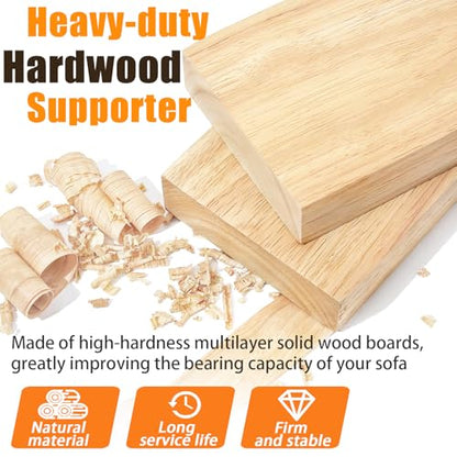 LAVEVE Heavy Duty Couch Cushion Support Board for Sagging Sofa, 21.5''x70'' Extra Thick Solid Wood Under Couch Insert with Anti-Slip Dots, Repair Sagging Spring Sofa and Replace Worn Cushions