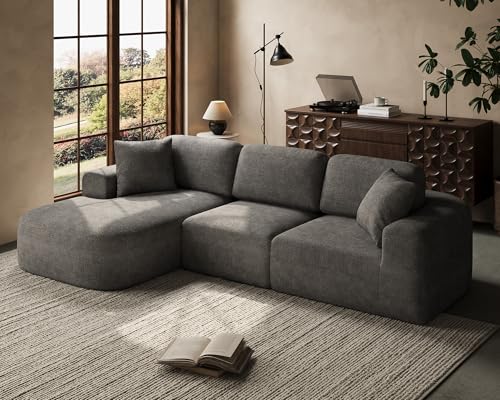 107'' Modular Sectional Sofa Couch with Chaise, No Assembly Required, view 2