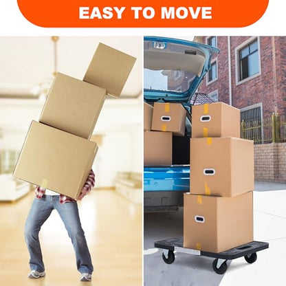 80854 Furniture Movers Dolly With Wheels - 200 lb. Capacity