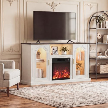 58'' W Fireplace TV Stand, Entertainment Center for TV up to 65'', view 8