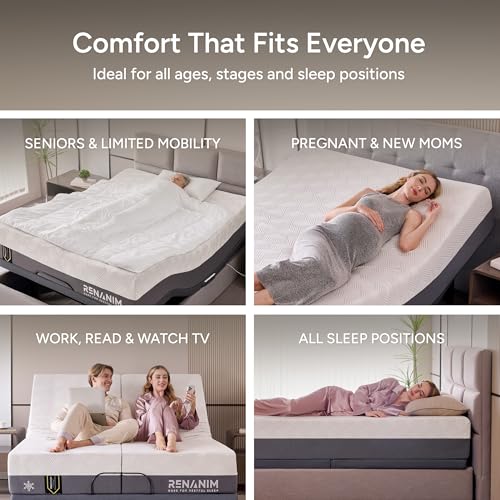 SFE Cal King Adjustable Bed Frame, Zero Clearance Smart Frame, Electric Massage, view 7