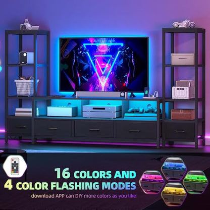 Industrial LED TV Stand for 65 Inch TVs, view 7