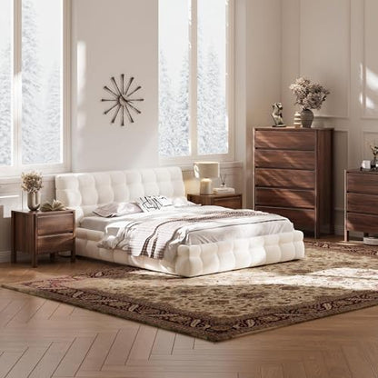 Walnut 3-Piece Bedroom Set, 6-Drawer Dresser & 2-Drawer Nightstands, view 7