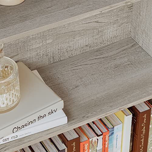 Industrial Bookshelves and Bookcases with Doors Floor Standing 6 Shelf Display, view 6